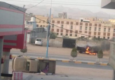 اشتباكات عنيفة بين قوات العمالقة وعناصر إخوانية بعتق