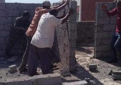 إزالة بناء مستحدث بمعهد المعلمين في خورمكسر