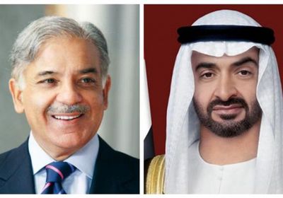 بن زايد يبحث مع رئيس وزراء باكستان العلاقات الثنائية بين البلدين