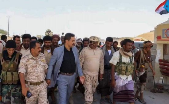 قيادة "انتقالي شبوة" تتفقد نقاط أمنية محررة من متمردي الإخوان