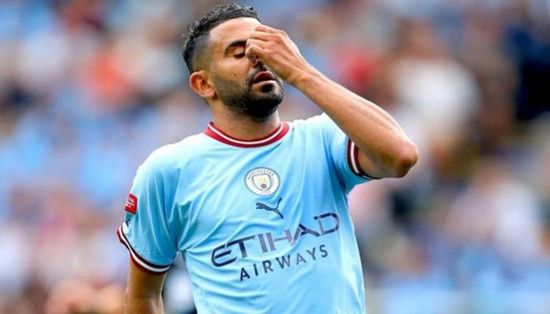 &nbsp;محرز يقود تشكيل مانشستر سيتي ضد بورنموث