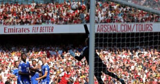فوز كبير لأرسنال على ليستر سيتي