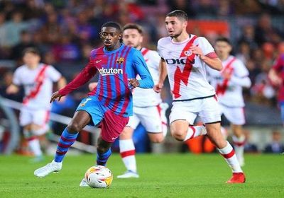 نتيجة مباراة برشلونة ورايو فاليكانو بالدوري الإسباني