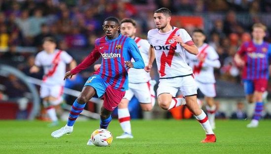 نتيجة مباراة برشلونة ورايو فاليكانو بالدوري الإسباني