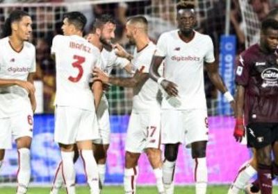 روما يفوز على ساليرنيتانا بالدوري الإيطالي