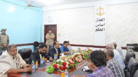 محافظ حضرموت يطلق النظام القضائي الإلكتروني بالمكلا