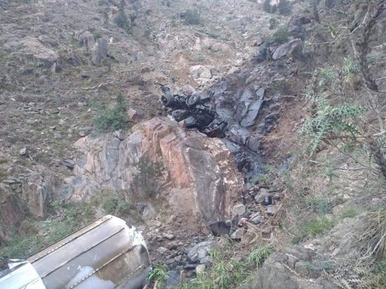 سقوط قاطرة غاز بطريق هيجة - العبد.. ولا خسائر