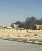 حريق بكنيسة الأنبا بيشوي بالمنيا في صعيد مصر (فيديو)