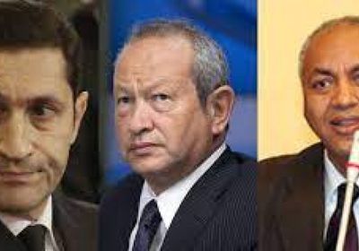 تفاصيل خناقة علاء مبارك ومصطفى بكري ونجيب ساويرس على تويتر