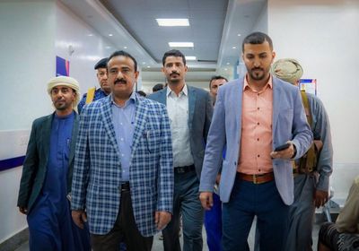 العولقي يتفقد اضرار التمرد الإخواني على مستشفى شبوة