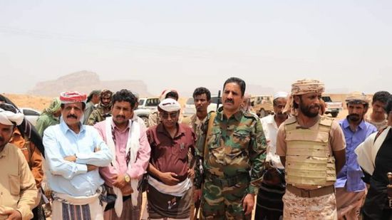 خلال جولة بميفعة.. رئيس "انتقالي شبوة" يثمن تضحيات القوات الجنوبية