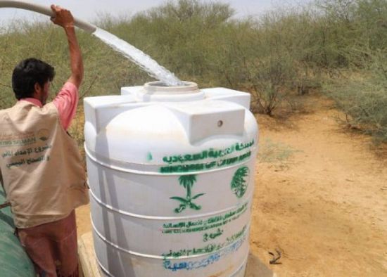"سلمان للإغاثة" يضخ أكثر من 3 ملايين لتر مياه إلى حجة