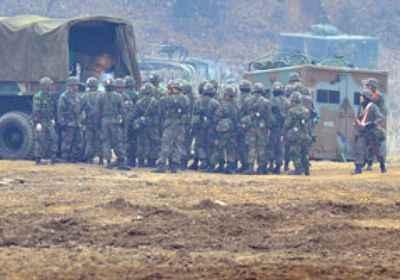 كوريا الجنوبية تشارك فى تدريبات عسكرية متعددة الأطراف