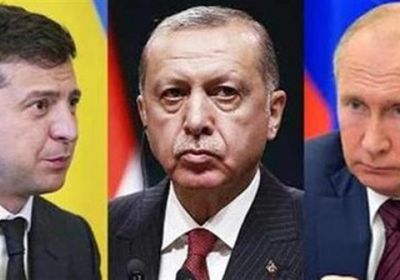 تركيا تعرض عقد لقاء يجمع بوتين وزيلينسكي
