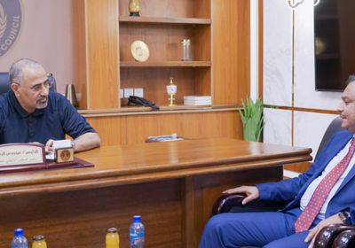 الزُبيدي يرحب بفادي باعوم في عدن