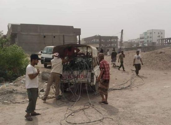 استمرار حملة مكافحة الربط العشوائي لتيار الكهرباء في دار سعد