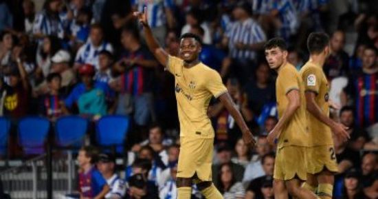 قائمة برشلونة في مواجهة مانشستر سيتي