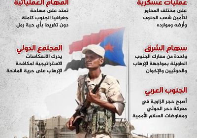 القوات الجنوبية تجمع شتات الدولة (إنفوجراف)