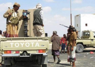 أركان حزام ساحل أبين يتفقد النقاط الأمنية بخط شقرة