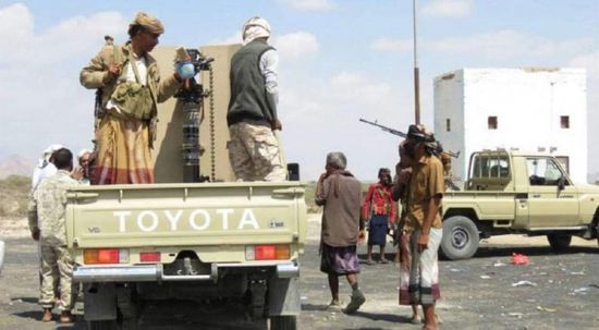 أركان حزام ساحل أبين يتفقد النقاط الأمنية بخط شقرة