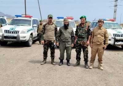 تسليم 8 دوريات للحزام الأمني في لحج وأبين