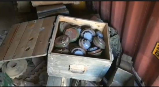 العثور على مخزن ألغام وعبوات ناسفة لمليشيا الإخوان بجردان