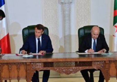 فرنسا والجزائر توقعان 5 اتفاقيات للتعاون