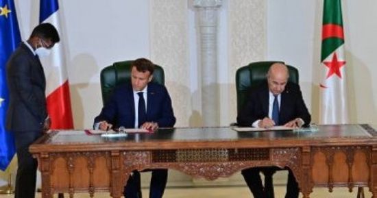 فرنسا والجزائر توقعان 5 اتفاقيات للتعاون