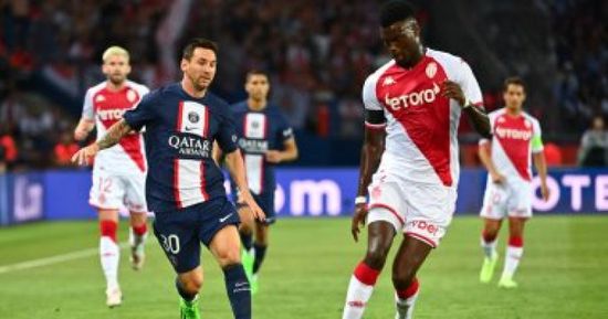 سان جيرمان يتأخر في النتيجة بمباراة موناكو