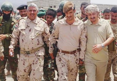 السيد والربيعي يتفقدان القوات الجنوبية المشاركة بـ "سهام الشرق"