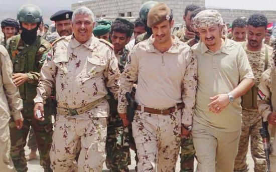 السيد والربيعي يتفقدان القوات الجنوبية المشاركة بـ "سهام الشرق"