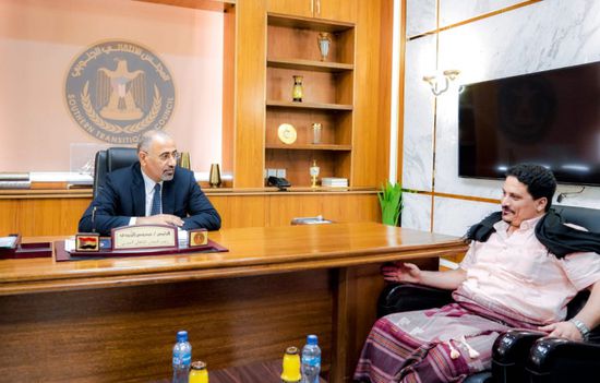 الزُبيدي يثمن دور القوات المشتركة الداعم لـ "سهام الشرق" في أبين 