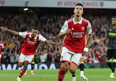 أرسنال يهزم أستون فيلا في الدوري الإنجليزي