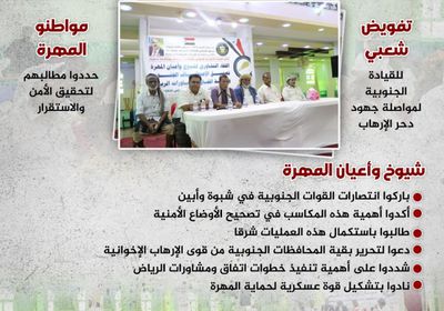 معركة دحر الإرهاب.. الشعب يفوض قيادته (إنفوجراف)