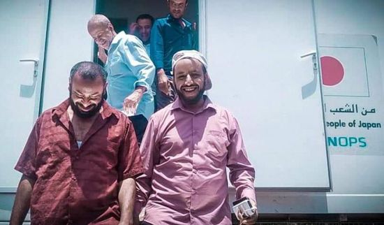 مدير شرطة الضالع يتفقد مستشفى محمد بن زايد