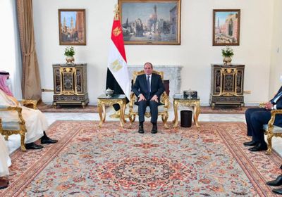 السيسي يستقبل وزير الخارجية السعودي