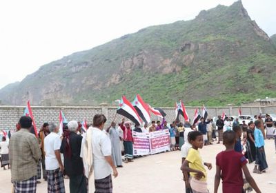 تصاعد الحراك الشعبي في حوف.. والتمكين على رأس المطالب