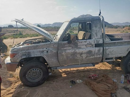 أسماء شهداء وجرحى تفجير طقم دفاع شبوة بعبوة ناسفة