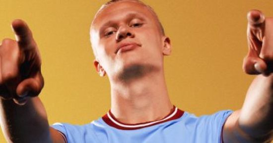 السيتي يكافئ هالاند بتلك الطريقة