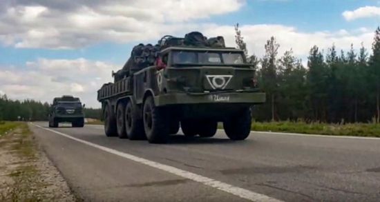 تعزيزات عسكرية روسية تصل إلى خاركيف