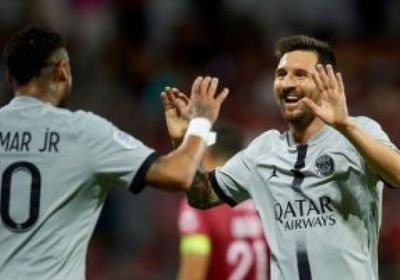 الثلاثي النارى يقود سان جيرمان أمام ستاد بريست