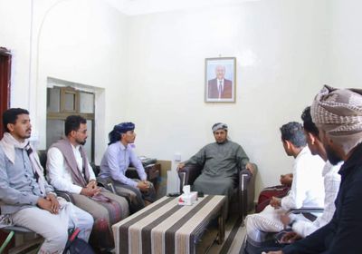 الثقلي يستقبل خريجي الجامعات من أبناء سقطرى