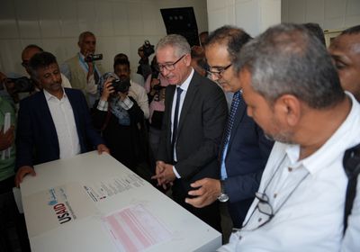 دعم وزارة الصحة بـ 42 ثلاجة لحفظ اللقاحات