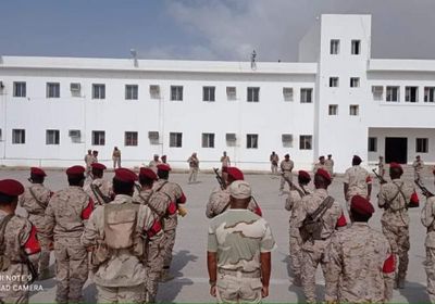 التميمي يتفقد جاهزية لواء الشرطة العسكرية بساحل حضرموت