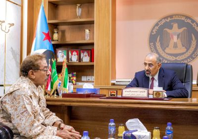 الرئيس الزُبيدي يوجه محور الغيضة بتعزيز التنسيق العملياتي