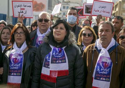 أعضاء الدستوري الحر يدخلون اعتصامًا مفتوحًا بتونس