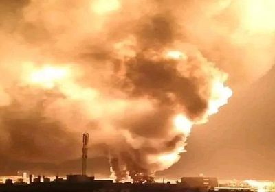 إصابة 17 شخصًا في حريق ضخم بصهريج وقود بليبيا