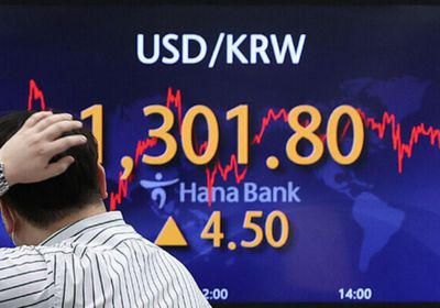 الوون الكوري الجنوبي يتراجع لمستويات تاريخية أمام الدولار