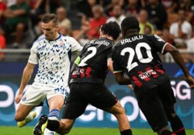 ميلان يفوز على دينامو زغرب بثلاثية