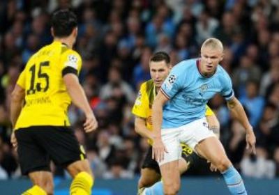 السيتي يقلب تأخره أمام بروسيا دورتموند إلى الفوز بثنائية